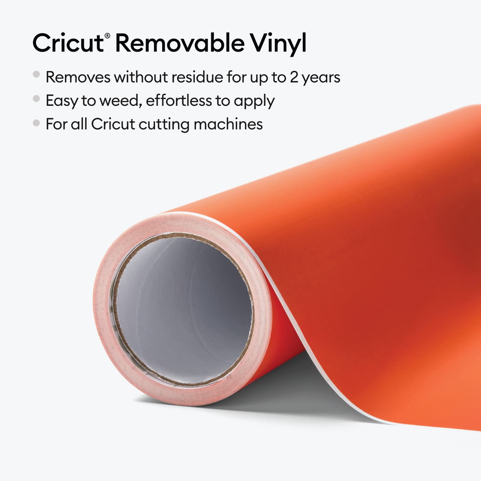Foto 3 pulgar | Vinilo Cricut Premium Extraíble Naranja De 30,48 Cm X 4,57 M - Venta Internacional.