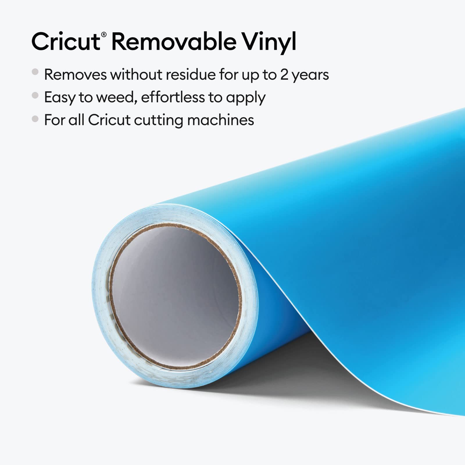Foto 2 | Vinilo Cricut Premium Extraíble, Color Turquesa, 30,48 Cm X 4,57 M - Venta Internacional.