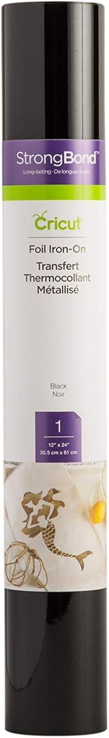 Foto 1 | Lámina Termoadhesiva Cricut Black - Venta Internacional.
