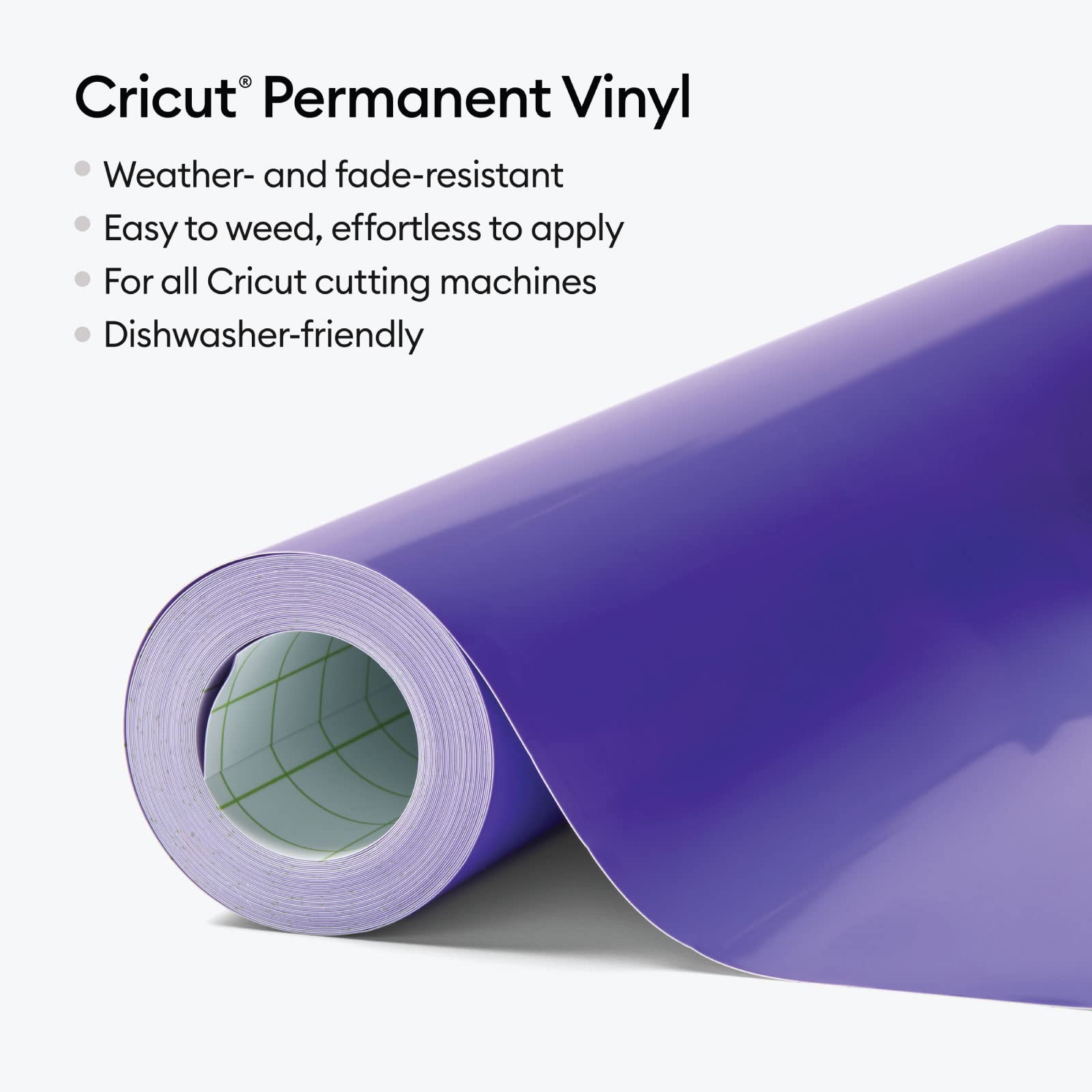 Foto 3 pulgar | Rollo De Vinilo Cricut Premium Permanent De 30,48 Cm X 4,57 M, Color Morado - Venta Internacional.