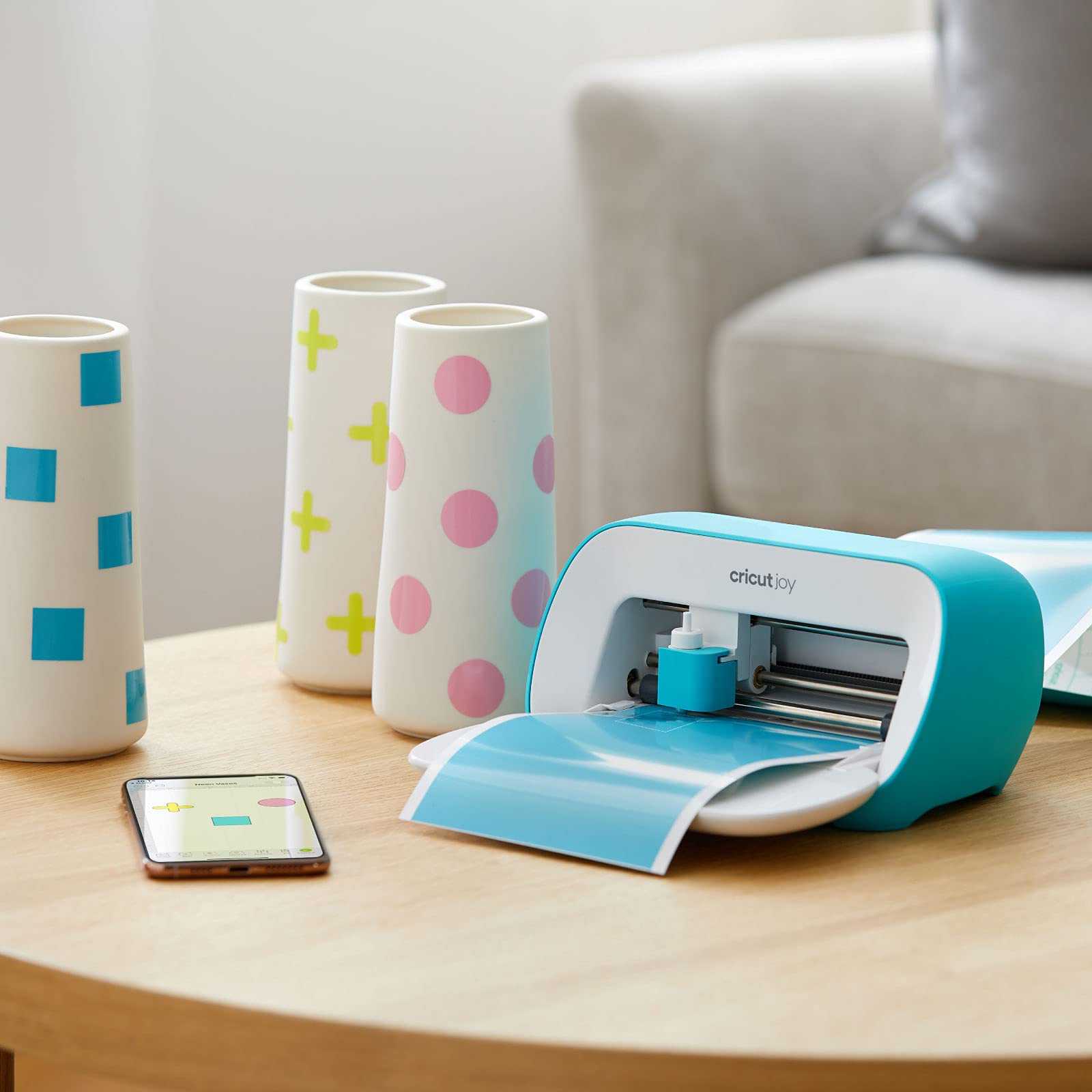 Foto 3 pulgar | Paquete De Rollos De Vinilo Cricut Joy Smart Permanent, 5,5 X 122 Cm - Venta Internacional.