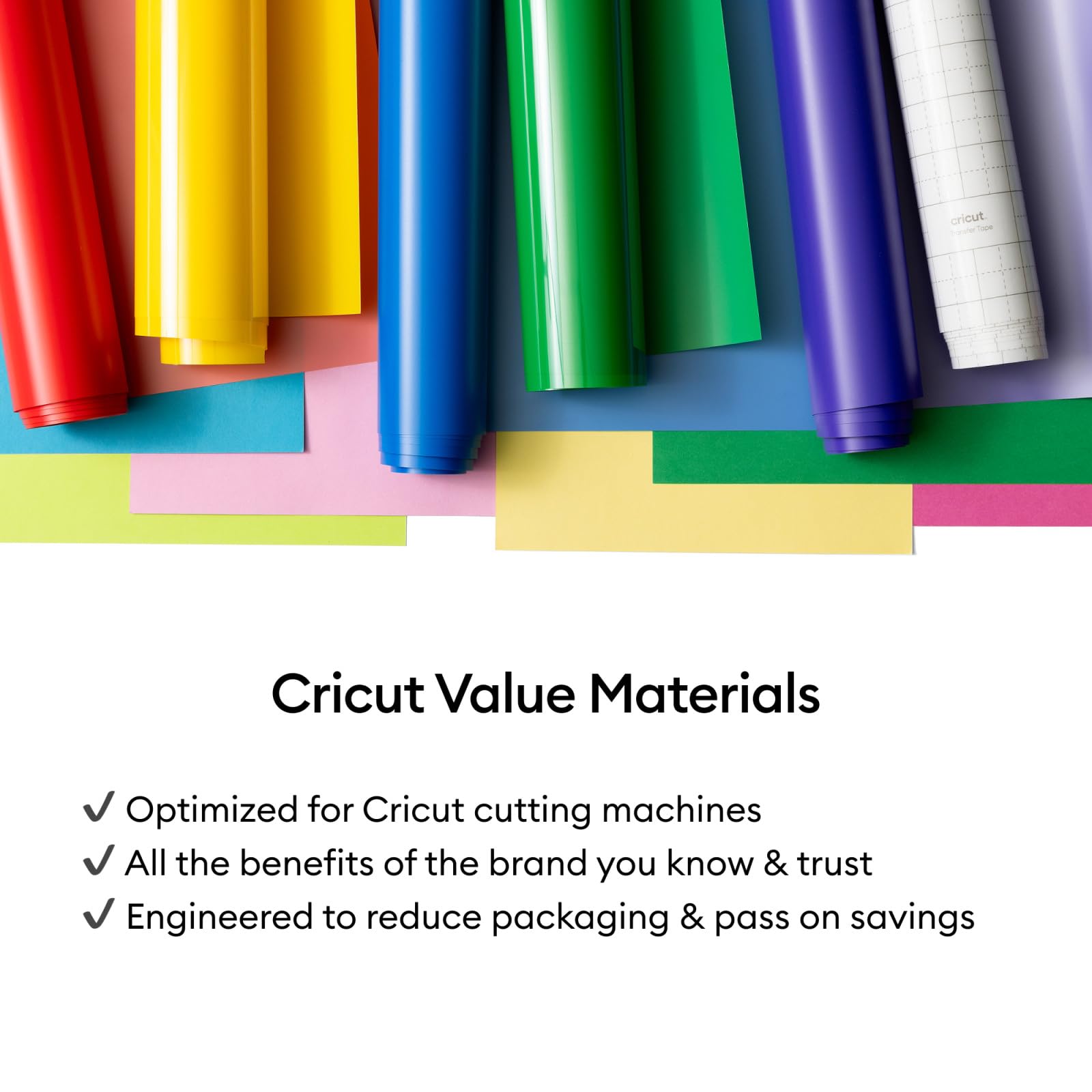 Foto 7 | Rollo De Vinilo Cricut Value, Permanente, Rojo Mate, 30,5 Cm X 6,1 M - Venta Internacional.