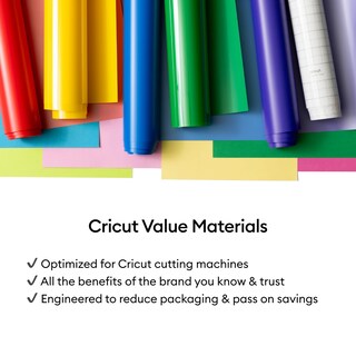 Foto 7 | Rollo De Vinilo Cricut Value, Permanente, Rojo Mate, 30,5 Cm X 6,1 M - Venta Internacional.