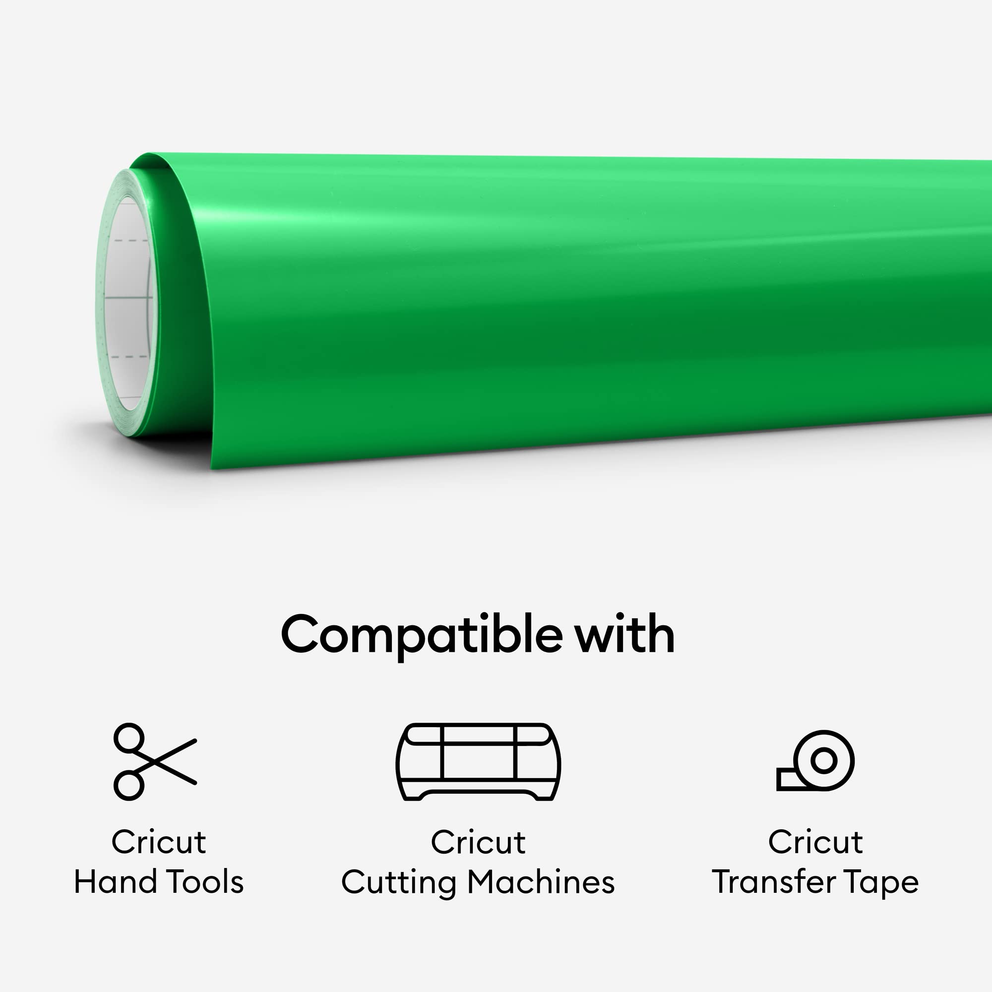 Foto 6 | Rollo De Vinilo Cricut Permanent De 15 Pies, Color Verde Kelly, Resistente A La Intemperie - Venta Internacional.