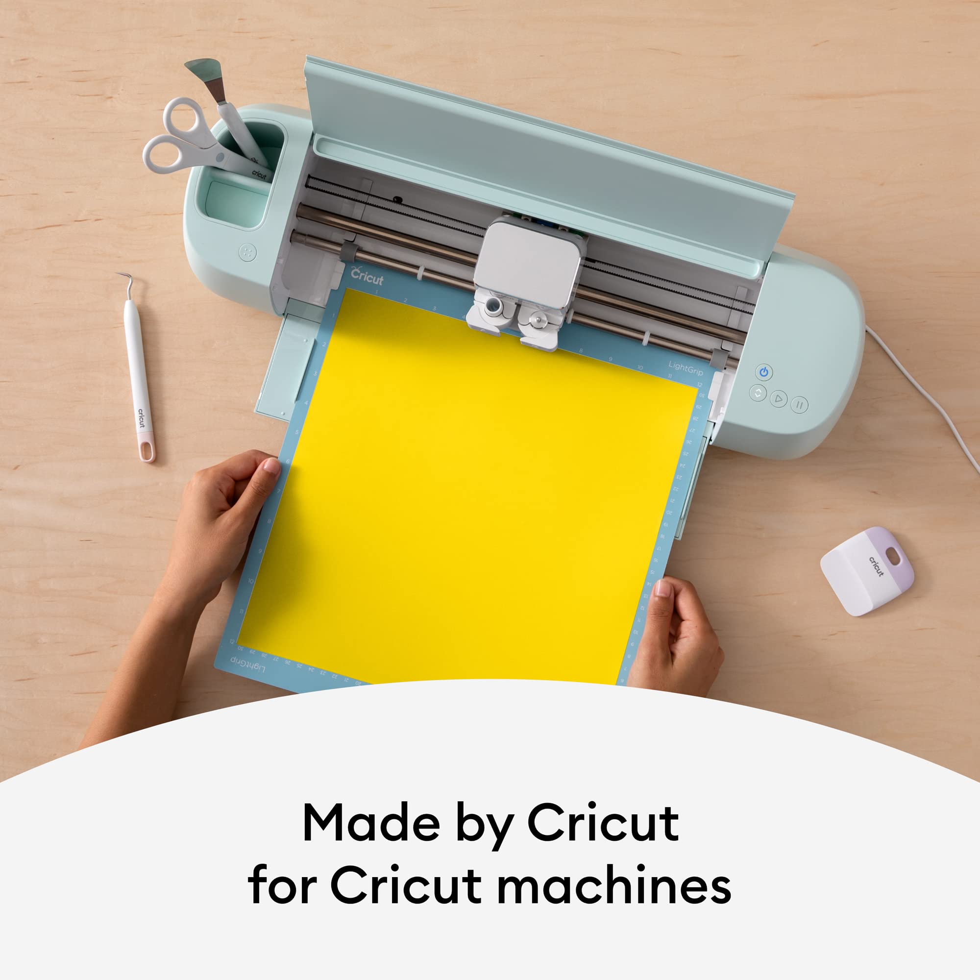 Foto 3 | Rollo De Vinilo Cricut Premium Permanent De 30,48 Cm X 4,57 M, Color Amarillo Piedra - Venta Internacional.