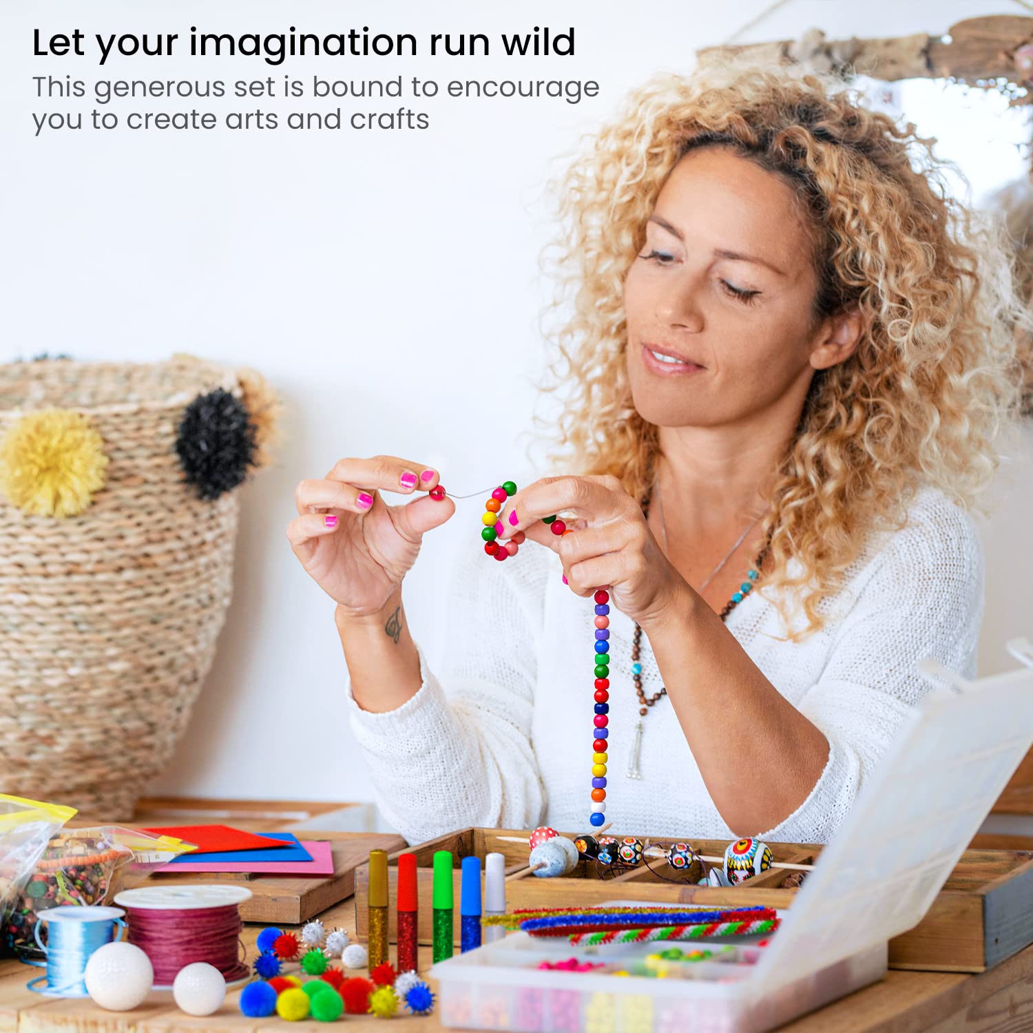 Foto 3 | Kit De Manualidades Arteza Ultimate Con Más De 1000 Piezas Para Manualidades Y Bricolaje - Venta Internacional.