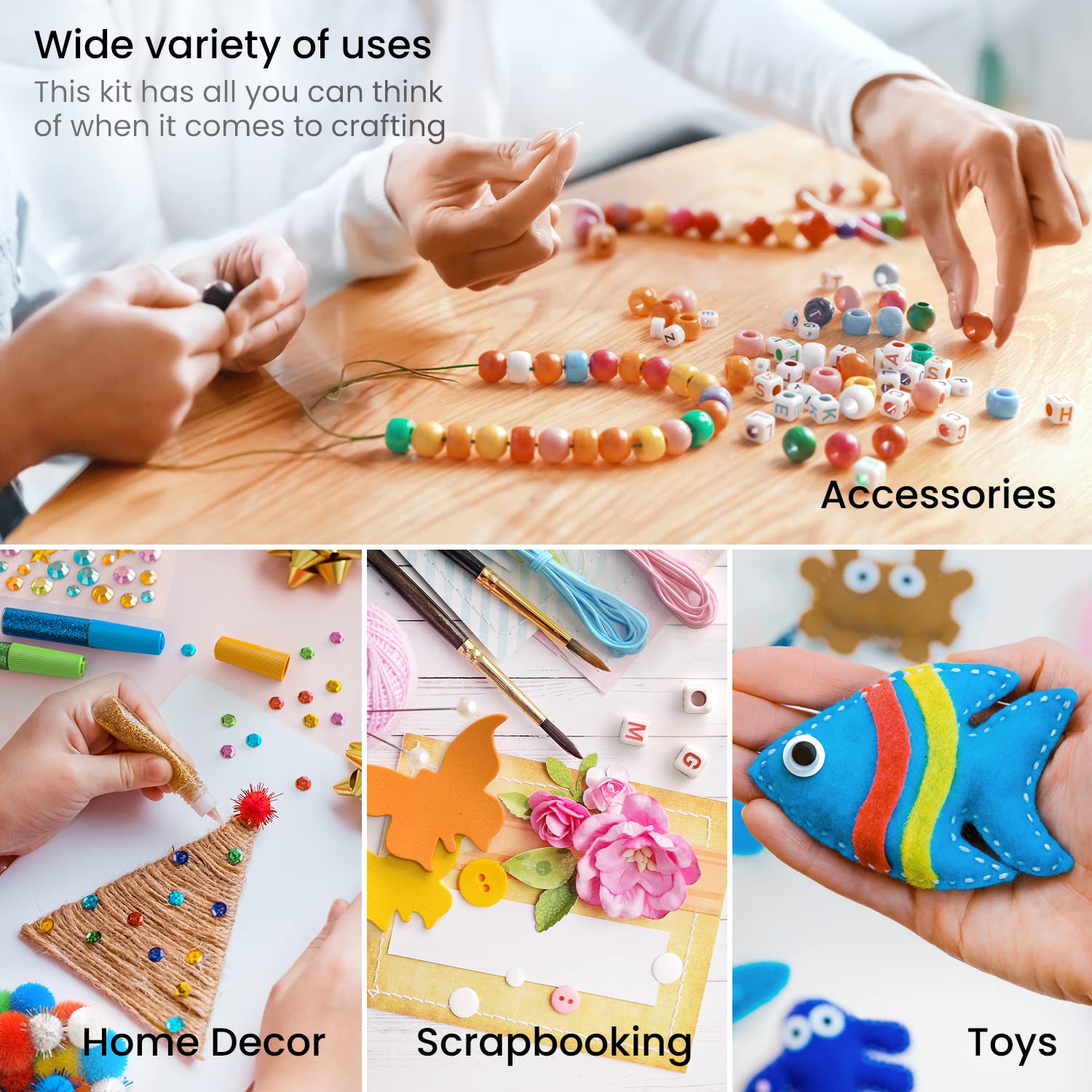 Foto 6 pulgar | Kit De Manualidades Arteza Ultimate Con Más De 1000 Piezas Para Manualidades Y Bricolaje - Venta Internacional.