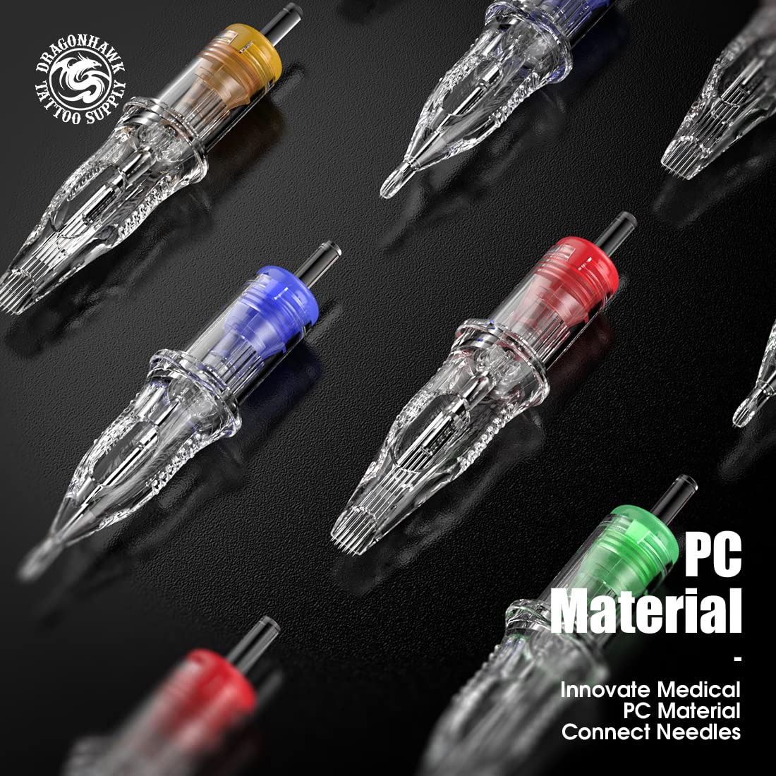 Foto 6 pulgar | Agujas De Tatuaje Dragonhawk Extreme 1209rs Round Shader X20 - Venta Internacional.