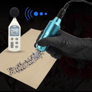 Foto 4 | Los Estantes Para Computadora Montan Una Máquina De Tatuaje - Venta Internacional.