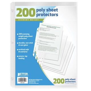 Foto 1 | Protectores De Sábanas Better Office Products 200 Unidades - Venta Internacional.