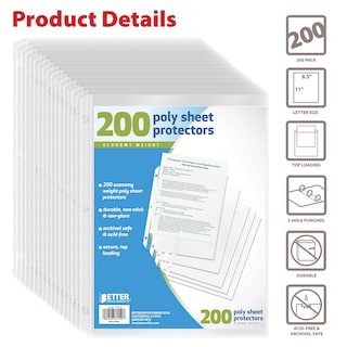 Foto 2 | Protectores De Sábanas Better Office Products 200 Unidades - Venta Internacional.