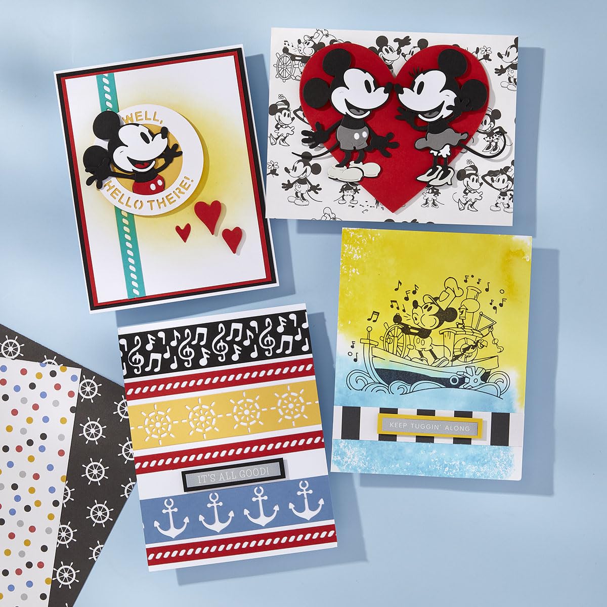 Foto 5 pulgar | Troqueles De Corte Spellbinders Steamboat Willie Duo Say Cheese - Venta Internacional.