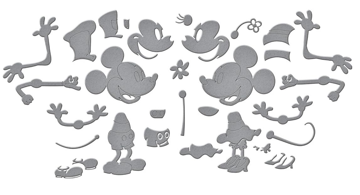 Foto 8 pulgar | Troqueles De Corte Spellbinders Steamboat Willie Duo Say Cheese - Venta Internacional.