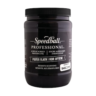 Foto 1 | Tinta Impresión Profesional Poster Black 946.3 Ml Speedball