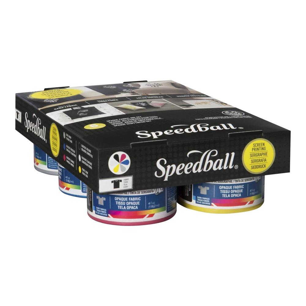 Foto 4 | Set Basico con 6 Piezas de Tinta para Serigrafia 118.2 ml c/u Speedball