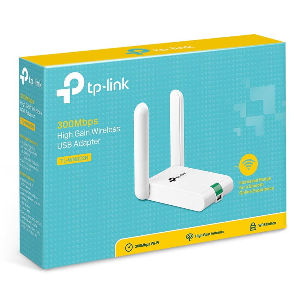 Foto 5 pulgar | Adaptador Wifi Tplink Usb2.0 2.4ghz 300mbps Tl-wn822n 3bdi color Blanco
