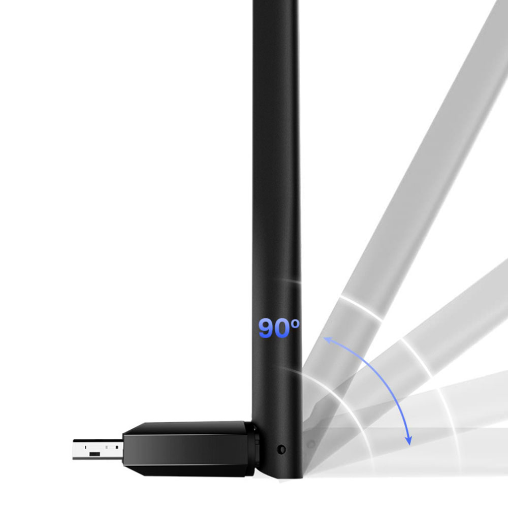 Foto 3 pulgar | Adaptador Tp-link Ac600 color Negro