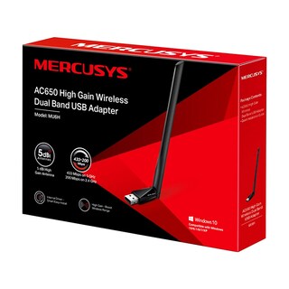 Foto 3 | Adaptador Usb Tp-link Mu6h color Negro Inalámbrico de Banda Dual de Alta Ganancia