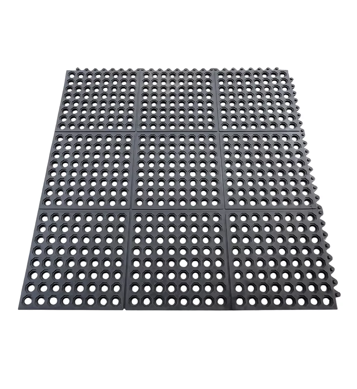 Foto 1 | Tapete Antifatiga Antiderrapante 93x93cm Negro