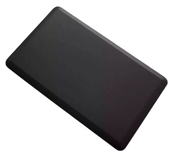 Foto 1 | Alfombrilla Belug Antifatiga Negra 50 x 80 x 1.9 cm