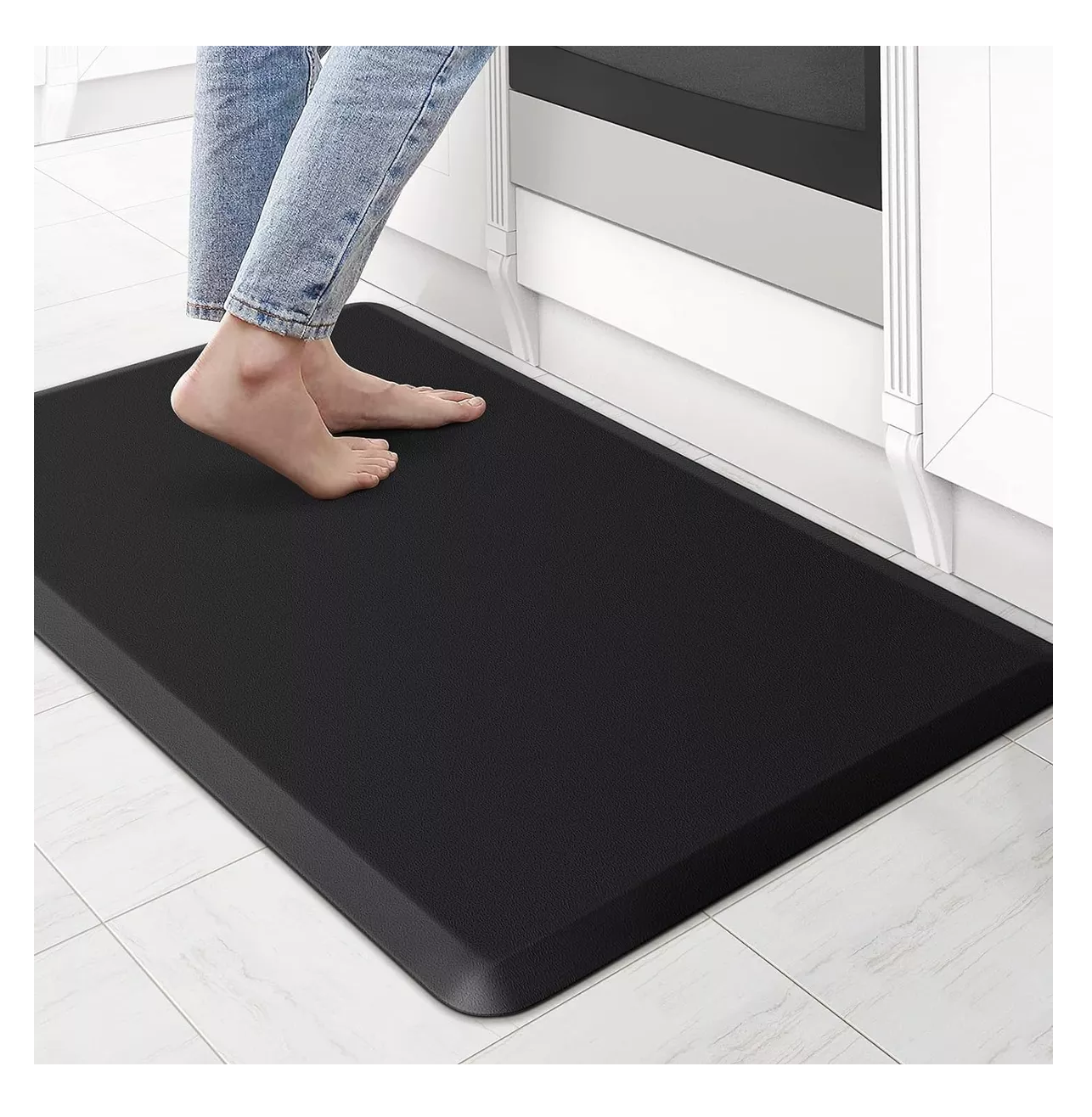 Foto 3 pulgar | Alfombrilla Belug Antifatiga Negra 50 x 80 x 1.9 cm