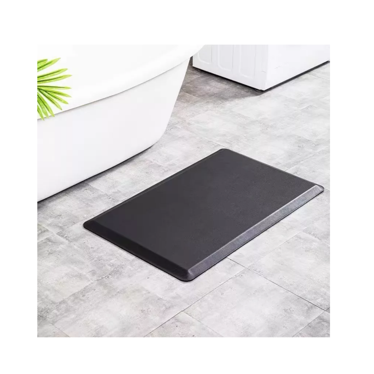 Foto 4 pulgar | Tapete Antifatiga Impermeable Eo Safe Imports Esi-15640 Negro