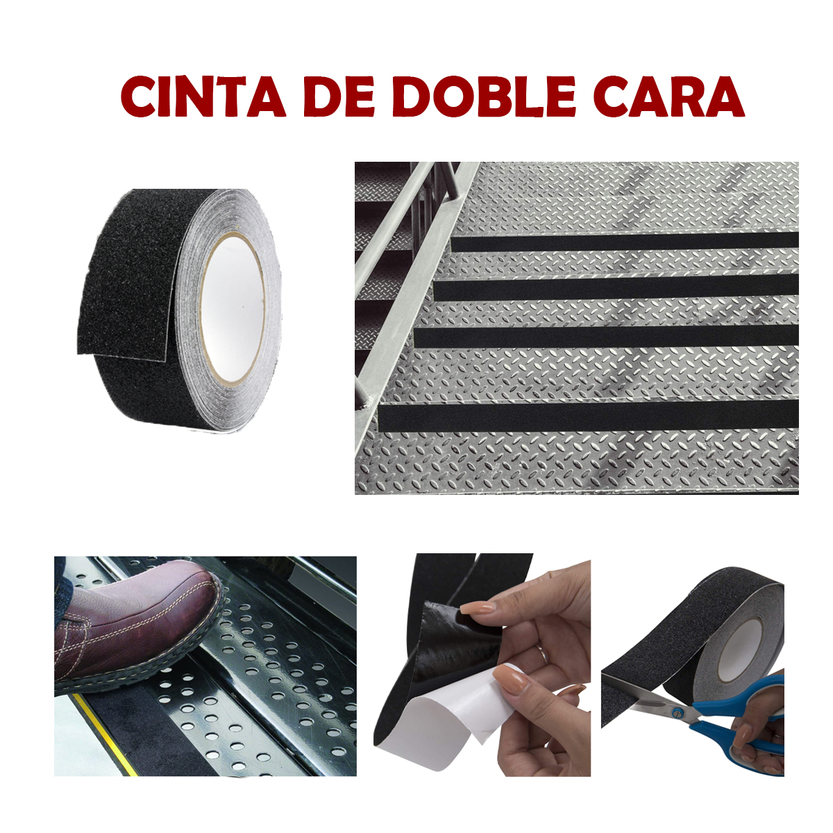 Foto 3 pulgar | Cinta Link Bits LB02229 Antideslizante De Seguridad