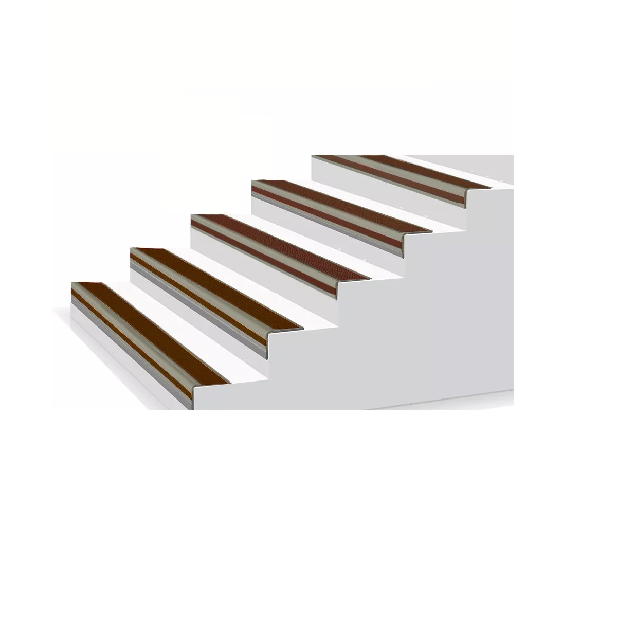 Cinta Adhesiva Antiderrapante Autoadherible Para Escaleras 5 metros. Eo Safe Imports  Esi-15649 Multicolor $639
