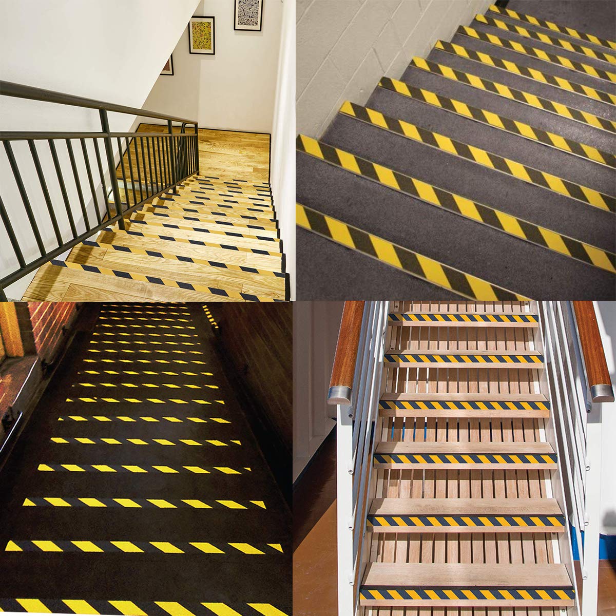 Foto 6 | Cinta Antideslizante De Seguridad Reliancer De 5 Cm X 18 M  Amarilla Y Negra - Venta Internacional.
