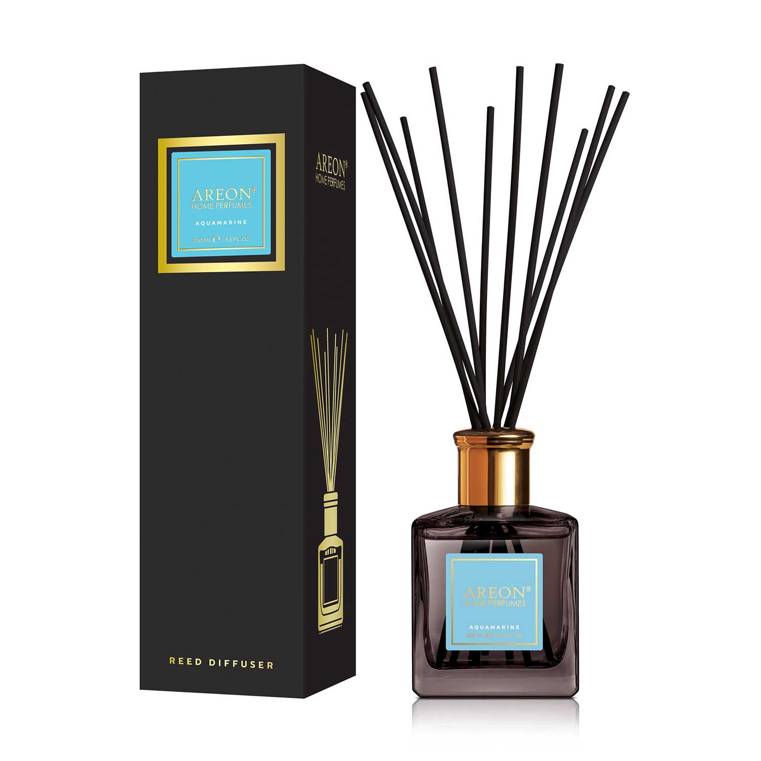 Foto 4 pulgar | Perfume Premium de Varillas Areon de 150ml Aroma Arctic Aquamarine