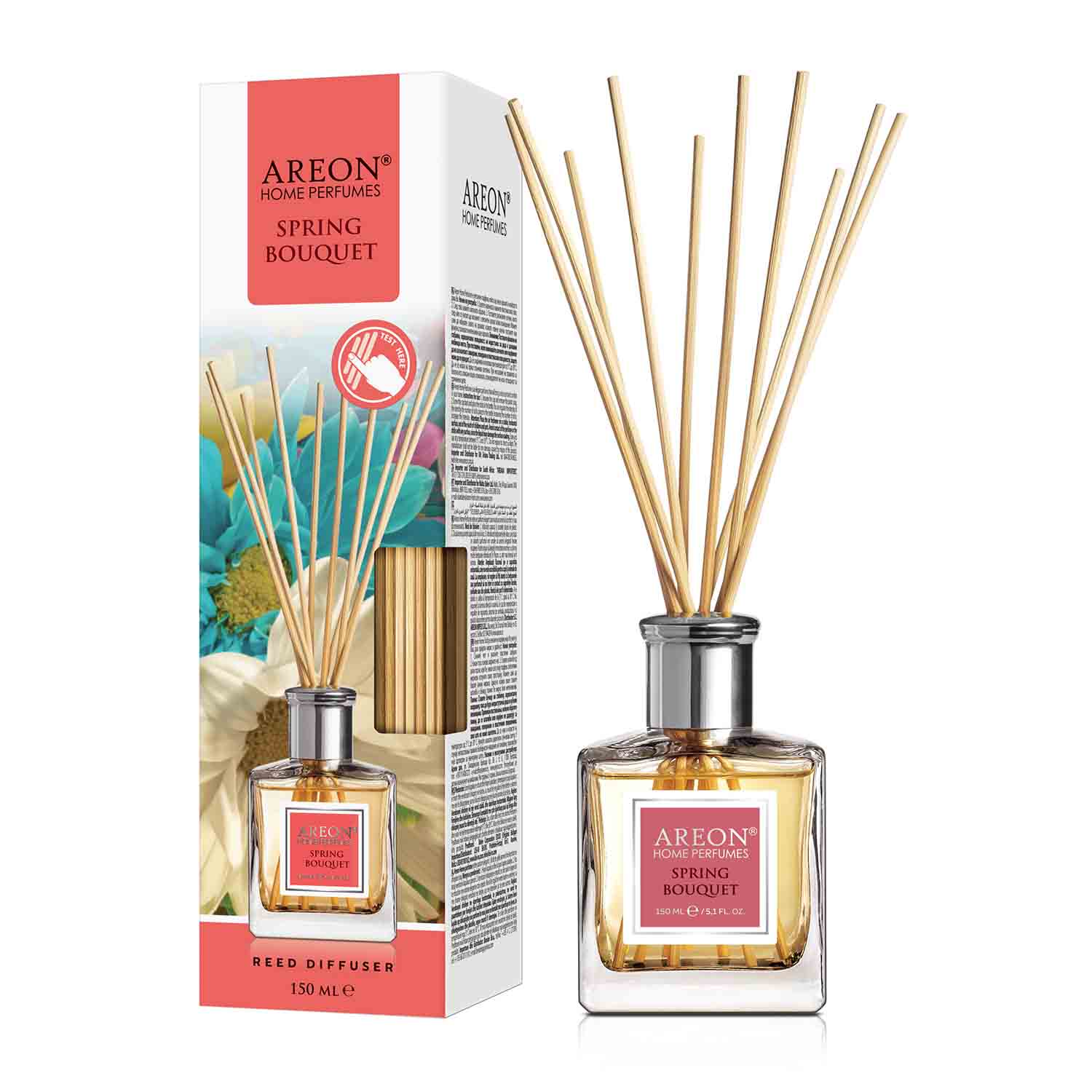 Foto 4 pulgar | Ambientador Difusor de Varillas Areon 150ml Aroma Spring Bouquet