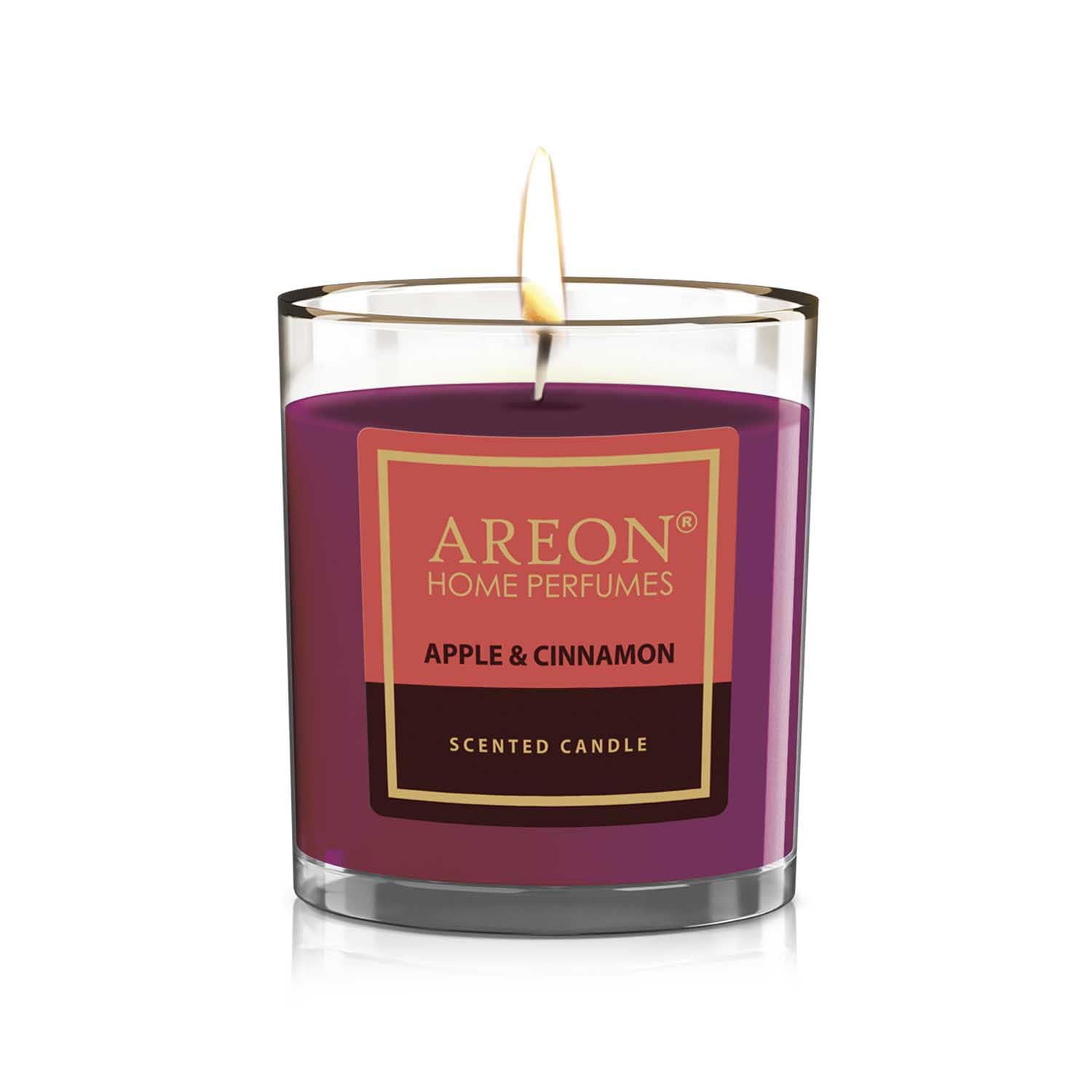Perfume Ambientador Areon 3 pz Home Apple & Cinnamon 120g $393