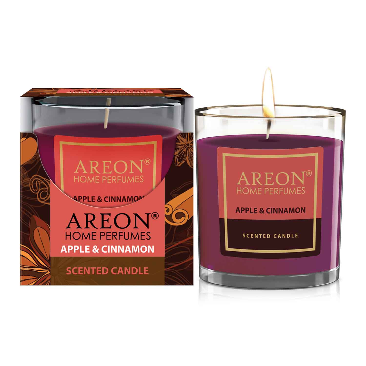 Foto 4 pulgar | Perfume Ambientador Areon 3 pz Home Apple & Cinnamon 120g