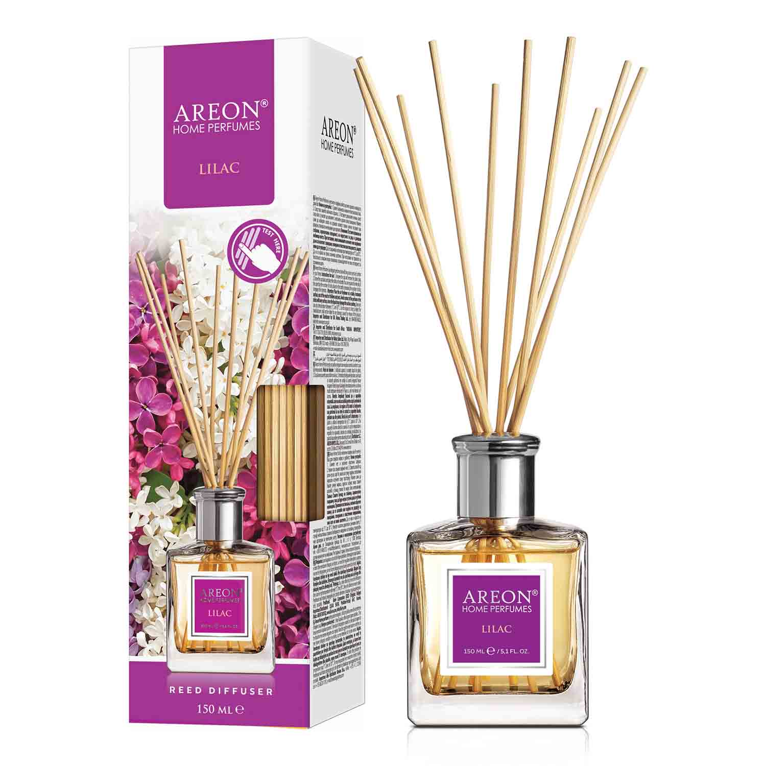 Foto 4 pulgar | Ambientador Difusor de Varillas Areon 150ml Aroma Lilac
