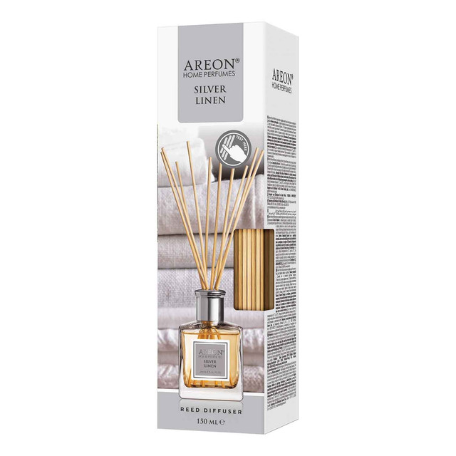 Foto 3 pulgar | Ambientador Difusor de Varillas Areon 150ml Aroma Silver Line