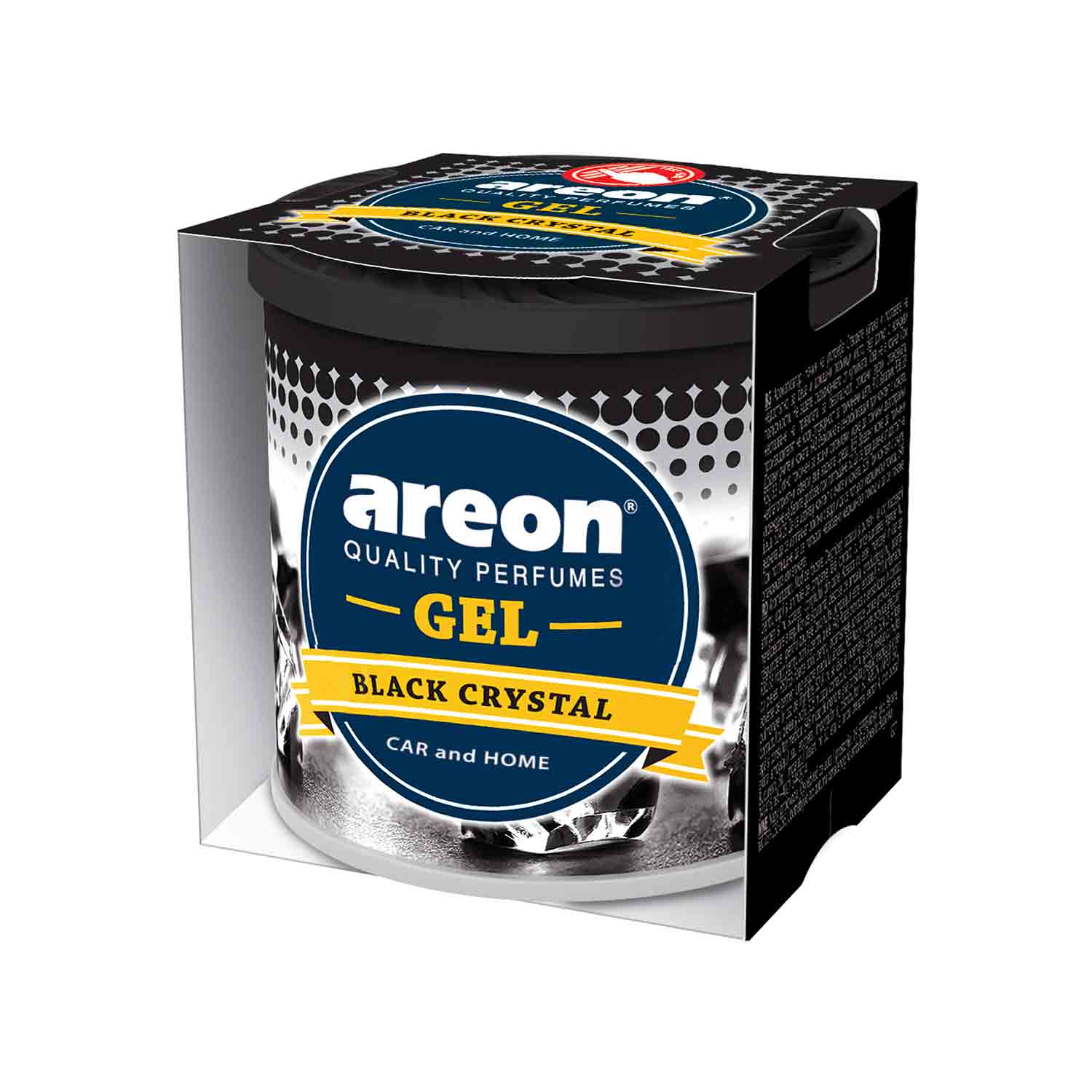 Foto 3 pulgar | Ambientador en Gel para Casa Areon 80gm Aroma Black Crystal