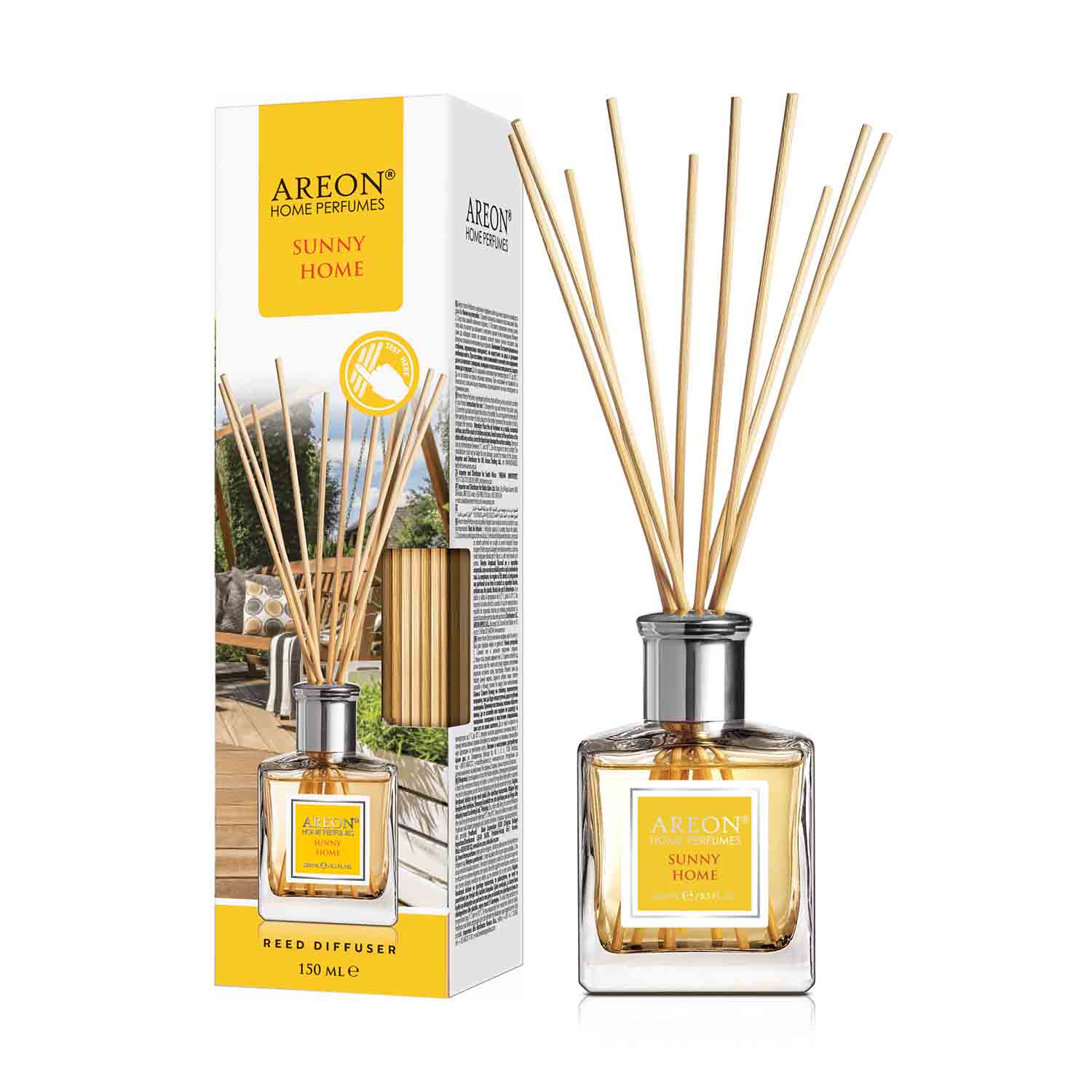 Foto 4 pulgar | Ambientador Difusor de Varillas Areon 150ml Aroma Sunny Hom
