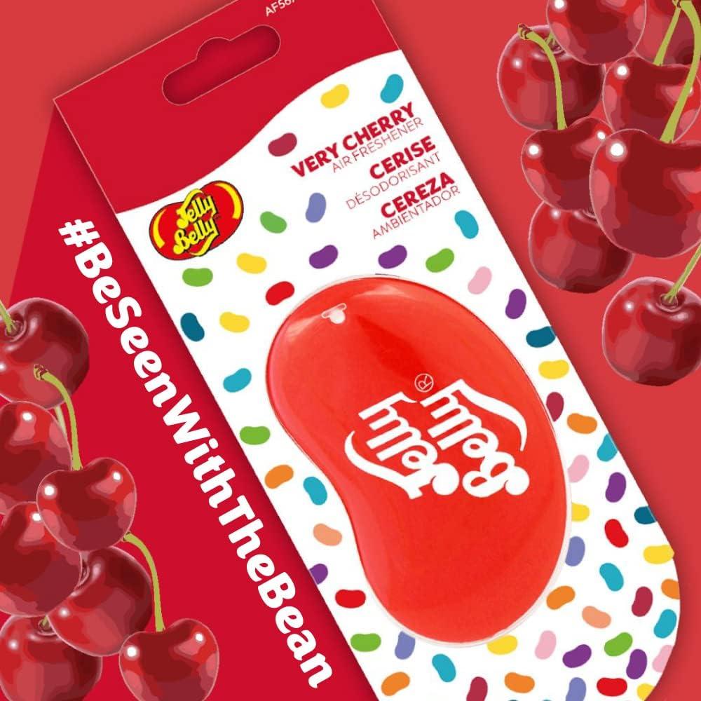 Foto 4 pulgar | Aromatizante Jelly Beans para Ambiente o Coche Cherry 6 Piezas