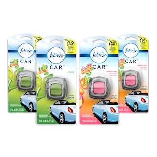 Foto 1 | Ambientador Para Coche Febreze Gain Original/island Fresh, 4 Unidades - Venta Internacional.