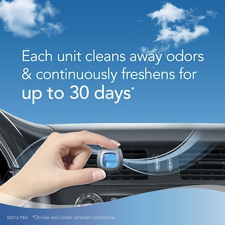 Foto 5 | Ambientador Para Coche Febreze Gain Original/island Fresh, 4 Unidades - Venta Internacional.
