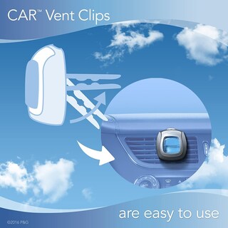 Foto 6 | Ambientador Para Coche Febreze Gain Original/island Fresh, 4 Unidades - Venta Internacional.
