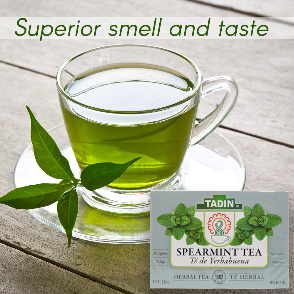 Foto 4 pulgar | Té De Hierbas Tadin Spearmint 24 Bolsas - Venta Internacional.