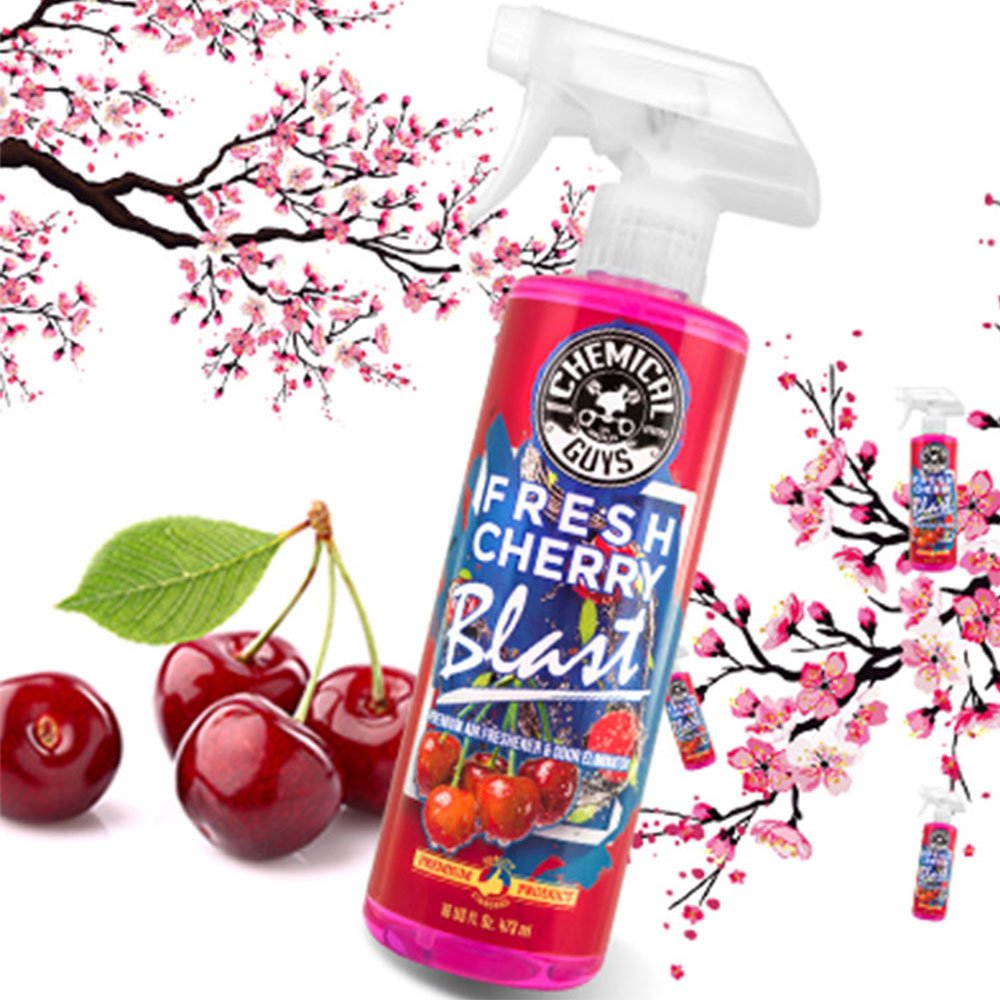 Foto 3 pulgar | Ambientador Chemical Guys Air22816 Fresh Cherry 473 Ml - Venta Internacional.