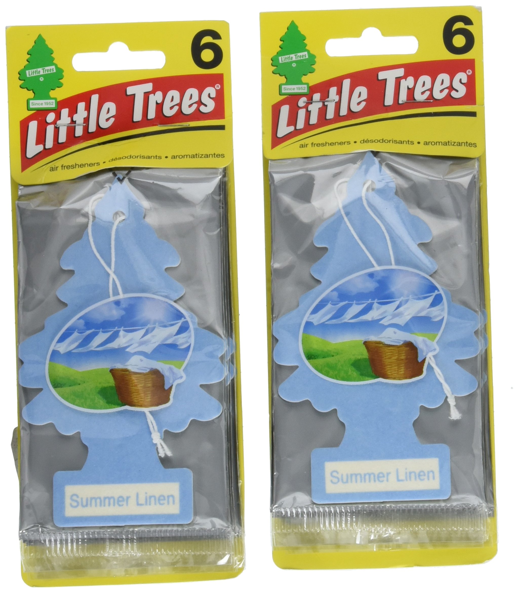 Foto 2 pulgar | Ambientador Little Trees Para Colgar En Cartón, Ropa De Cama De Verano - Venta Internacional.