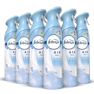 Foto 1 | Aerosol Ambientador Febreze Air Mist Linen & Sky Scent 250 Ml - Venta Internacional.