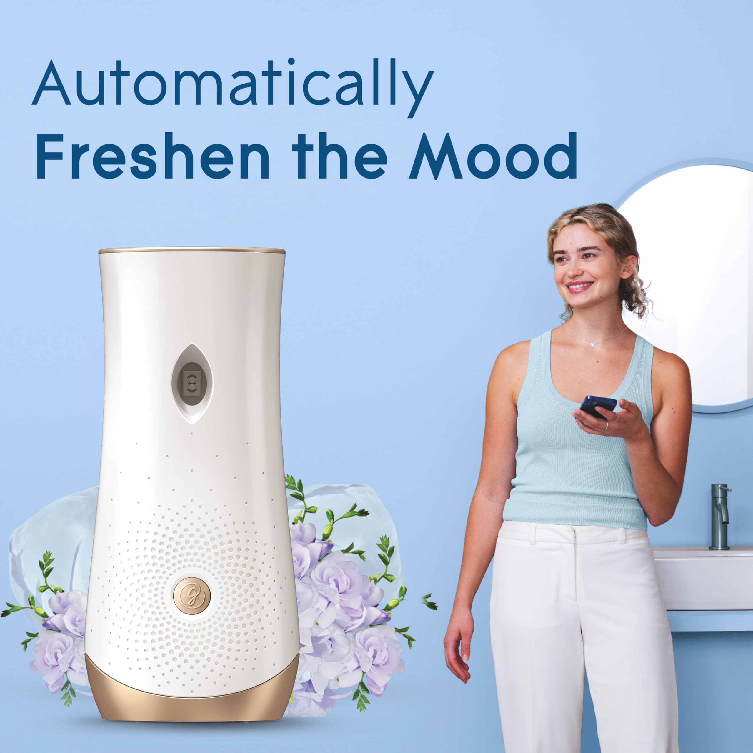 Foto 7 | Aromatizador Glade Clean Linen de 3 Piezas-Venta Internacional