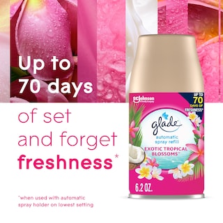 Foto 5 | Aromatizador Glade Exotic Tropical Blossoms de 3 Piezas-Venta Internacional