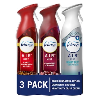 Foto 1 | Ambientador Febreze Air Mist de 3 Piezas-Venta Internacional