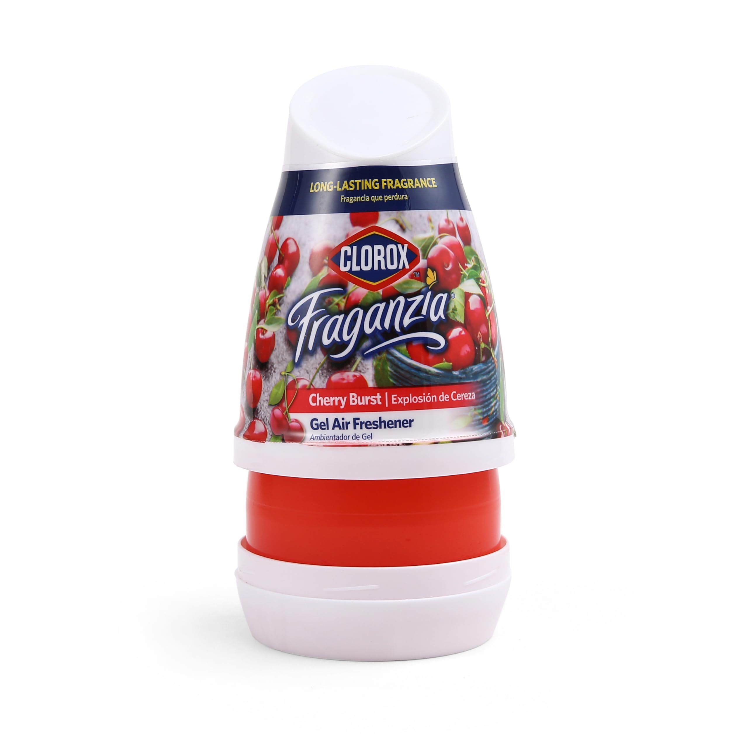 Aromatizante en Gel Clorox Fraganzia Cherry Burst 12 Piezas-Venta Internacional $1,305