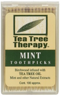 Foto 1 | Palillos De Dientes Tea Tree Therapy Mint Tree Tree Tree, 100 Unidades - Venta Internacional.